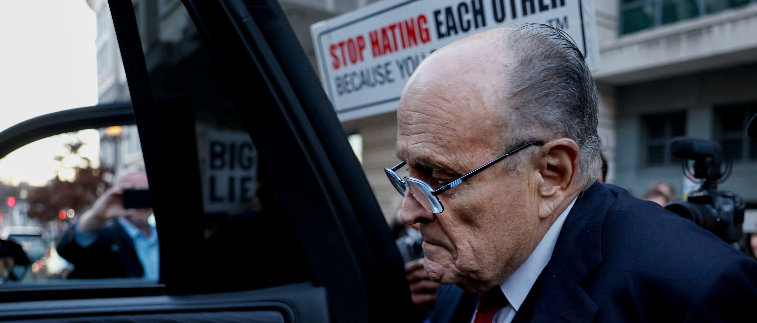 Rudy Giuliani Files For Bankruptcy