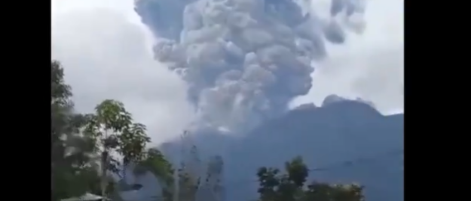 Volcano Erupts In Indonesia, Sending Toxic Ash Nearly 10,000 Feet Into The Air