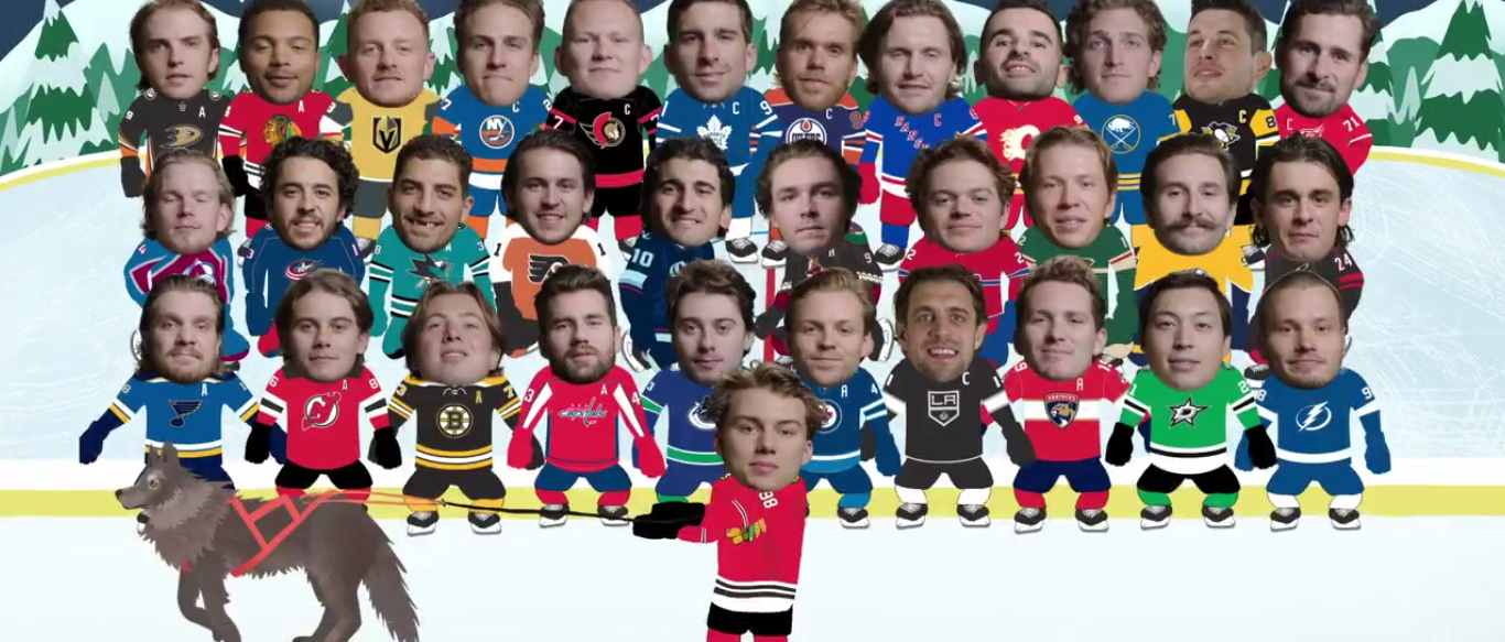 What The Hell Is Going On With This Weird NHL Happy Holidays Video That I’m Incredibly In Love With?