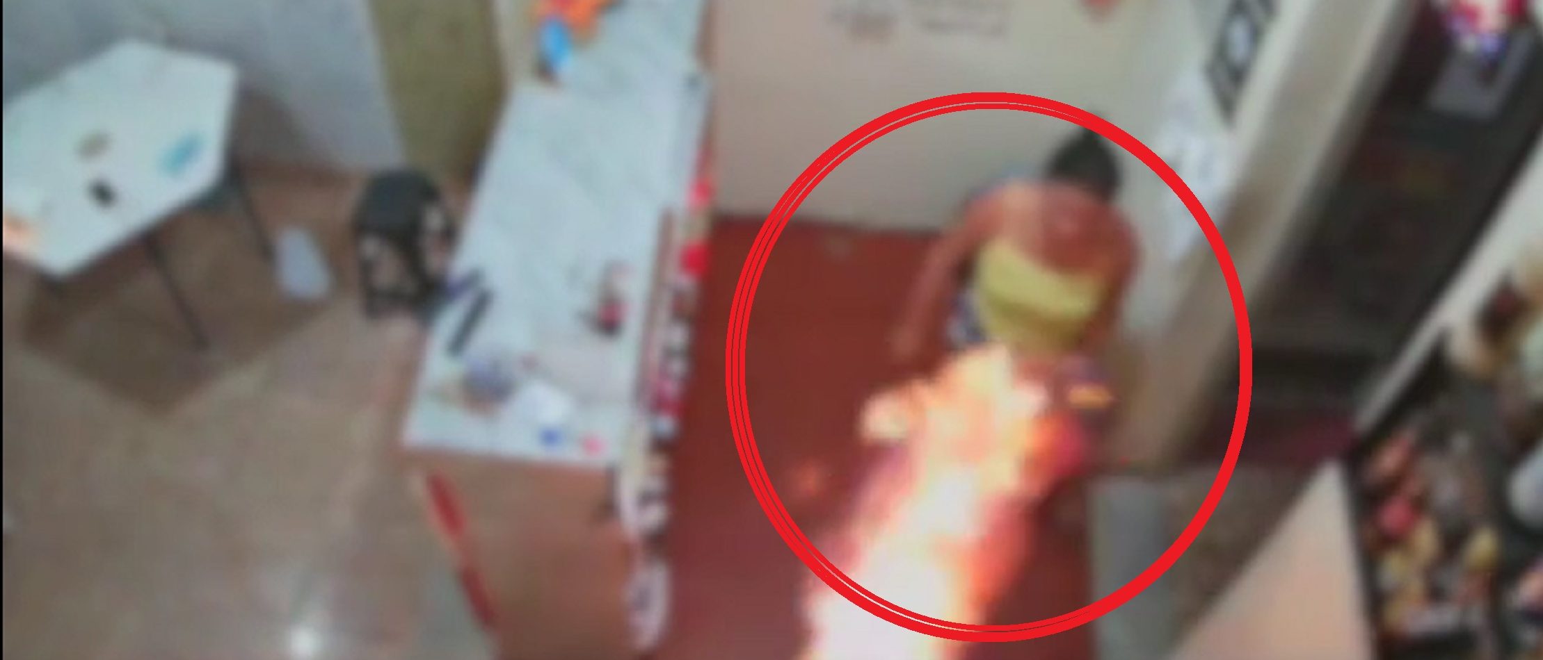 Dramatic Video Shows Woman In Brazil Allegedly Setting Husband On Fire