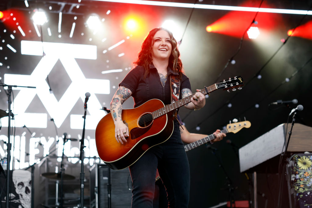 FRANKLIN, TENNESSEE - SEPTEMBER 24: Ashley McBryde performs onstage for day two of the 2023 Pilgrimage Music &amp; Cultural Festival on September 24, 2023 in Franklin, Tennessee. (Photo by Jason Kempin/Getty Images for Pilgrimage Music &amp; Cultural Festival)