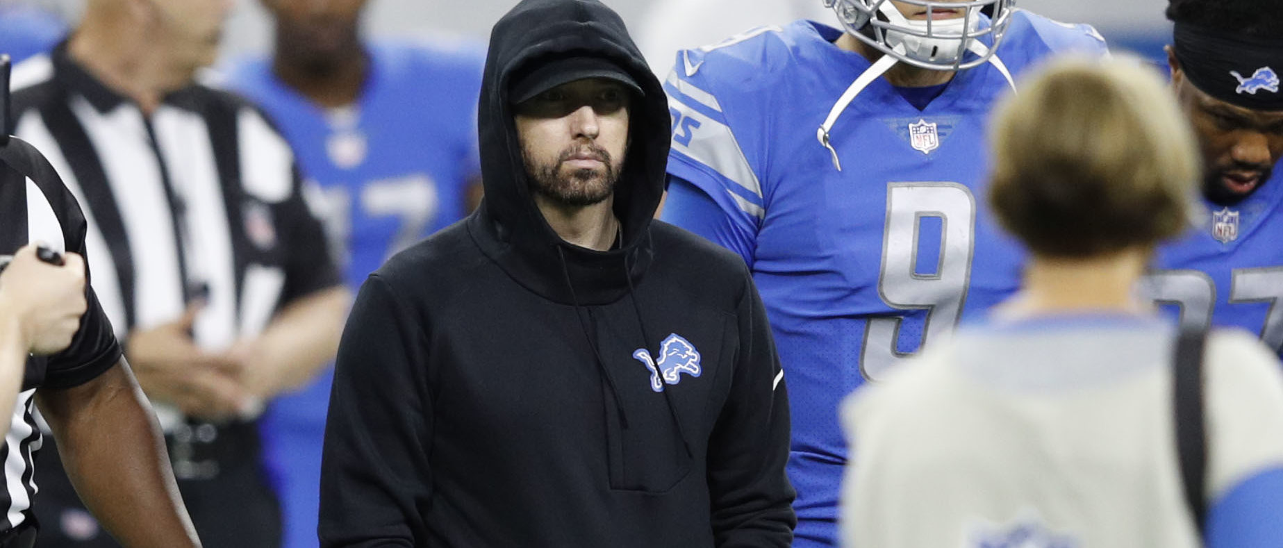 Eminem Caught On Camera Sending Simple Message To 49ers Fans F*ck You