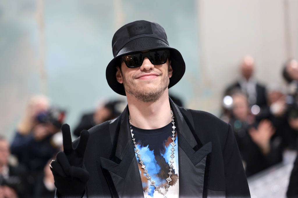 NEW YORK, NEW YORK - MAY 01: Pete Davidson attends The 2023 Met Gala Celebrating "Karl Lagerfeld: A Line Of Beauty" at The Metropolitan Museum of Art on May 01, 2023 in New York City. (Photo by Jamie McCarthy/Getty Images)