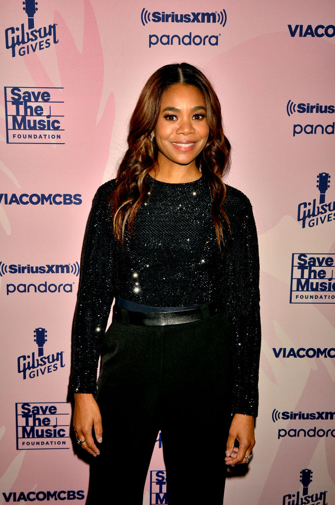 HOLLYWOOD, CALIFORNIA - DECEMBER 08: Regina Hall attends Save the Music #MUSICSAVES honoring Jesse Collins at NeueHouse Los Angeles on December 08, 2021 in Hollywood, California. (Photo by Jerod Harris/Getty Images for Save The Music)