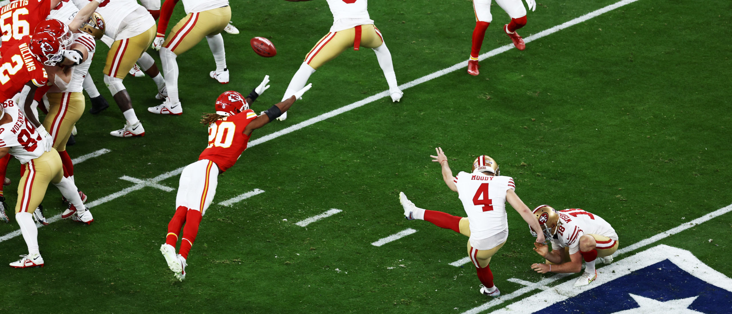 49ers Rookie Jake Moody Nails 55Yarder For Longest Field Goal In Super