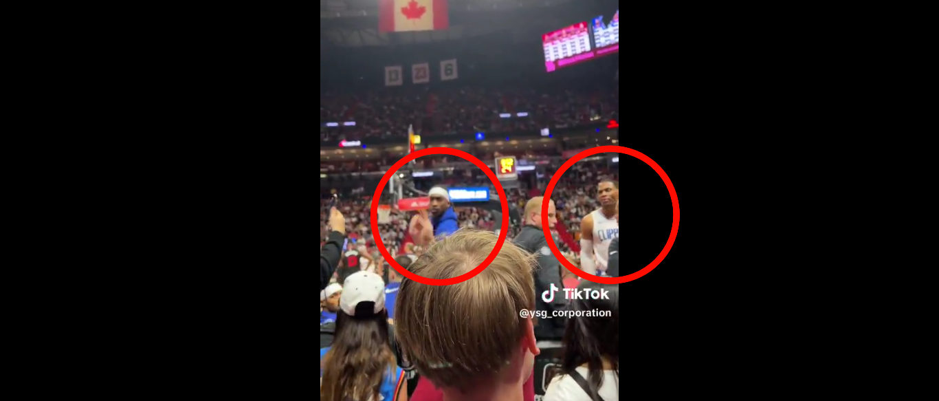 Video Shows Heat Fan Being Kicked Out Of Game After Heckling Clippers’ Russell Westbrook