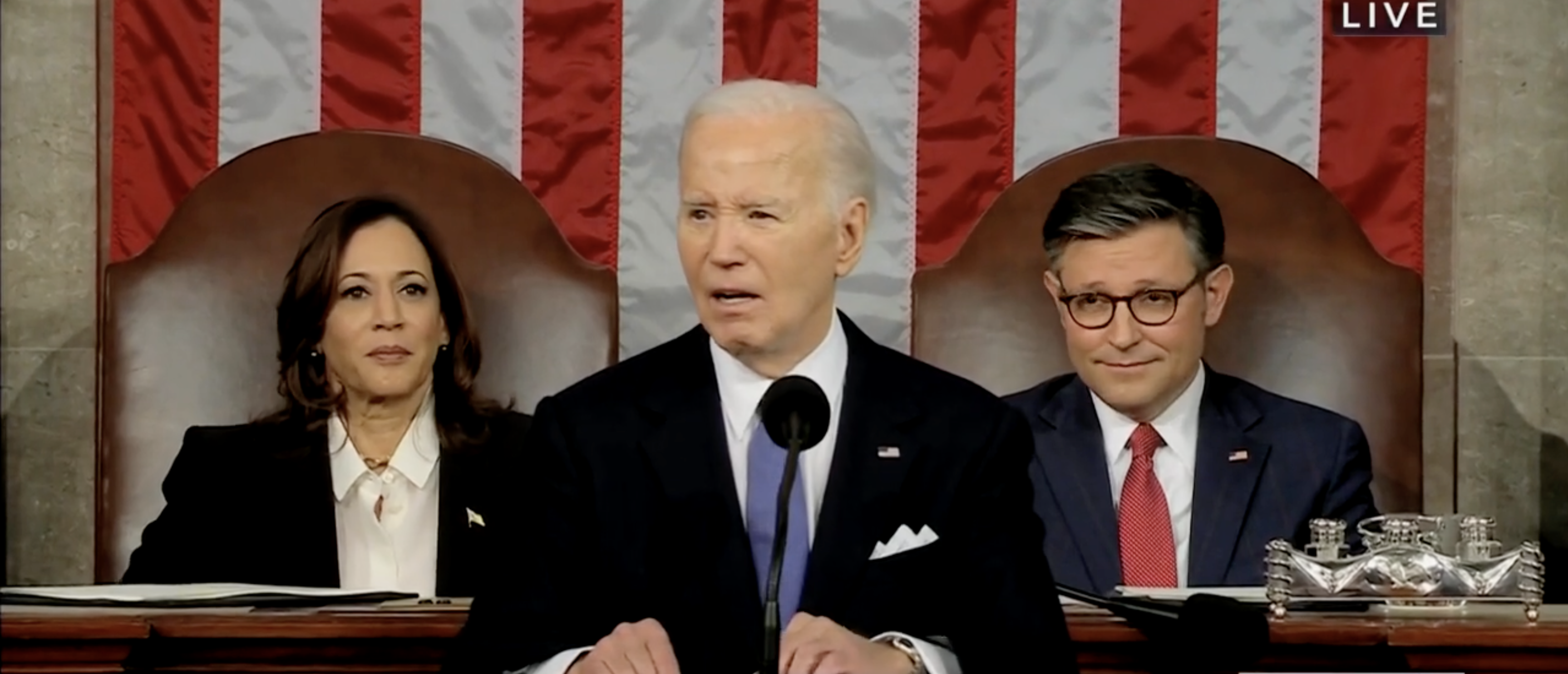 Members Bust Out Laughing As Biden Says He’s ‘Delivered Results In Fiscally Responsible Ways’