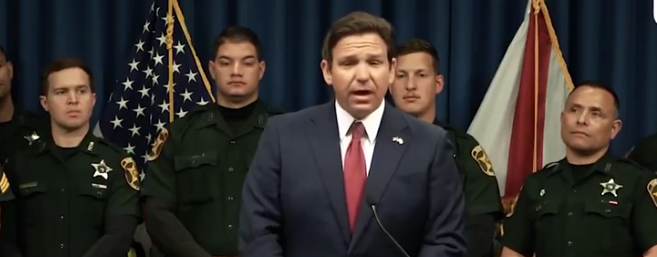 Ron DeSantis Says Florida Officers Nabbed Boat With Armed Haitians