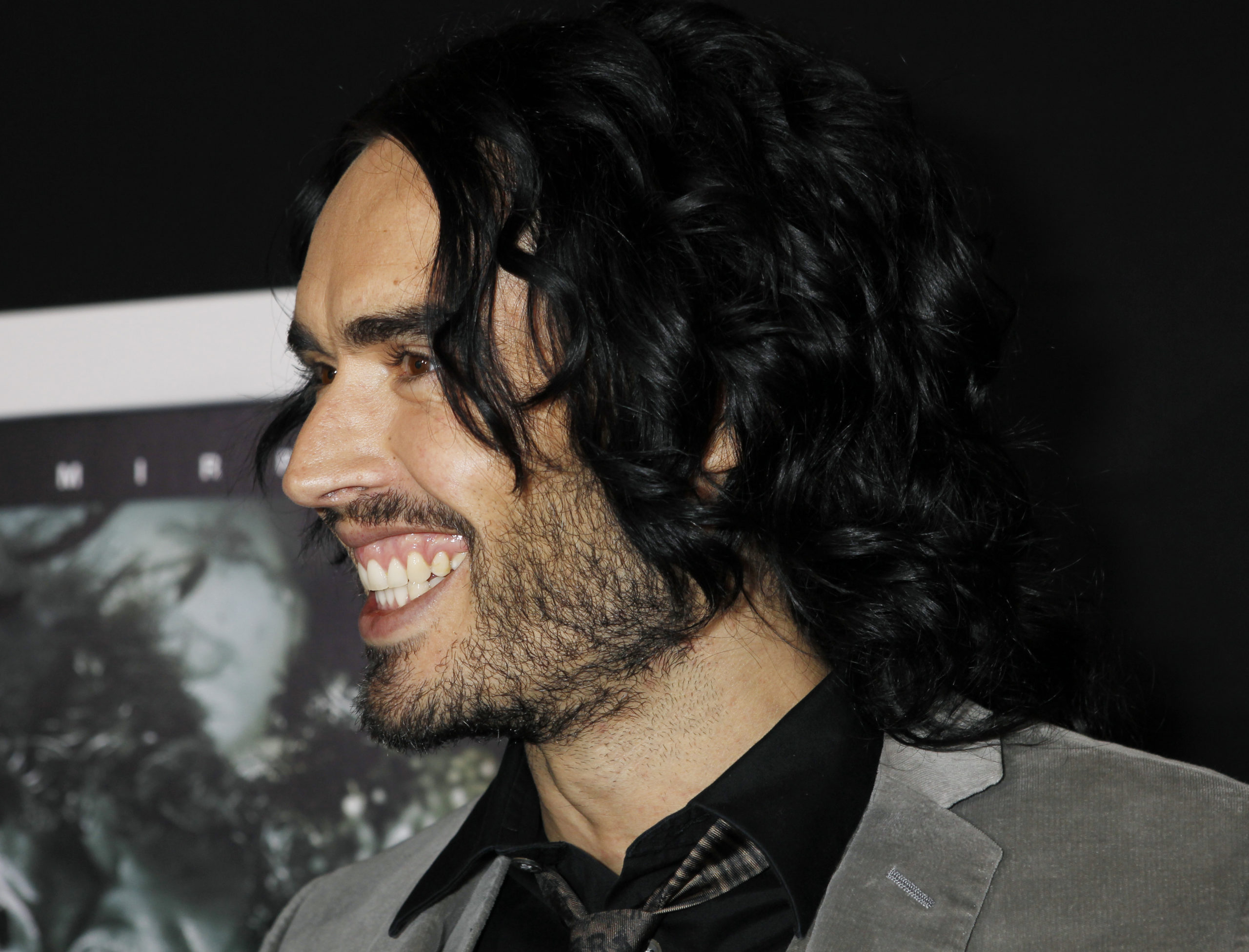 Actor Russell Brand arrives at the premiere of his film 'The Tempest' in Hollywood December 6, 2010. REUTERS/Fred Prouser (UNITED STATES - Tags: ENTERTAINMENT)