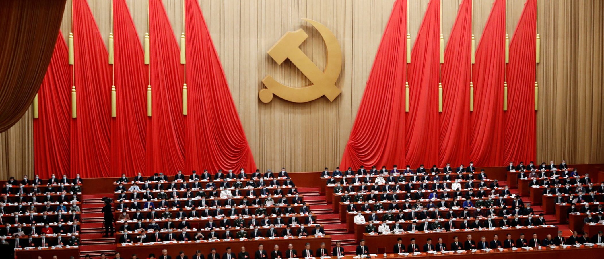 Delegates attend the closing ceremony of the 20th National Congress of the Communist Party of China, at the Great Hall of the People in Beijing, China October 22, 2022. REUTERS/Tingshu Wang