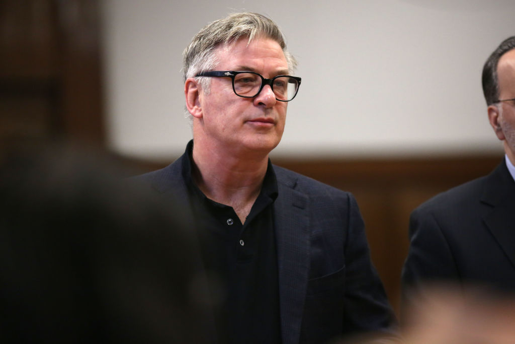 NEW YORK, NY - JANUARY 23: Actor Alec Baldwin appears on January 23, 2019 in Manhattan Criminal Court in New York City. Baldwin pleaded guilty to second-degree harassment related to an altercation he had with another man over a parking space in 2018. (Photo by Alec Tabak-Pool/Getty Images)