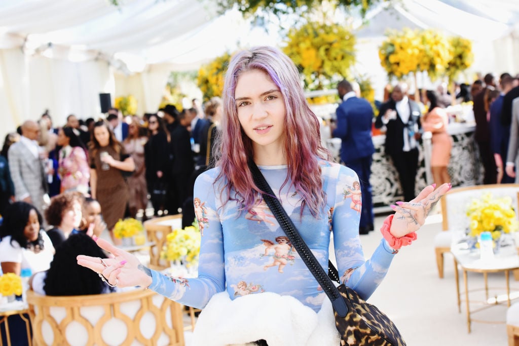 LOS ANGELES, CA - FEBRUARY 09: Grimes attends 2019 Roc Nation THE BRUNCH on February 9, 2019 in Los Angeles, California. (Photo by Vivien Killilea/Getty Images for Roc Nation )
