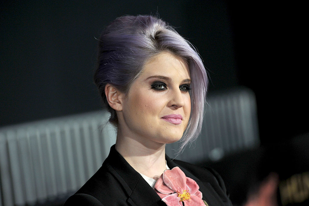 LOS ANGELES, CA - MARCH 12: TV personality Kelly Osbourne arrives at the premiere of Lionsgate's "The Hunger Games" at Nokia Theatre L.A. Live on March 12, 2012 in Los Angeles, California. (Photo by Kevin Winter/Getty Images)