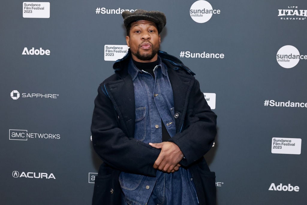 PARK CITY, UTAH - JANUARY 20: Jonathan Majors attends the 2023 Sundance Film Festival "Magazine Dreams" Premiere at Eccles Center Theatre on January 20, 2023 in Park City, Utah. (Photo by Arturo Holmes/2023 Getty Images)