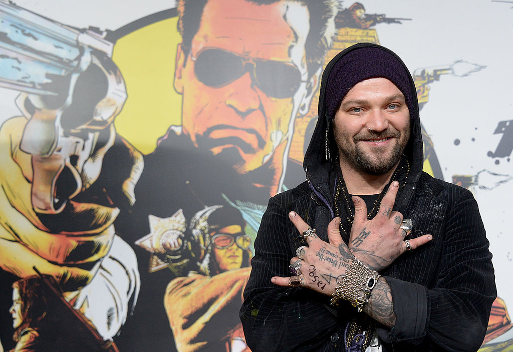 Bam Margera arives at The World Premiere Of Lionsgate 'The Last Stand' held at Grauman's Chinese Theatre on January 14, 2013 in Hollywood, California. AFP PHOTO / JOE KLAMAR (Photo credit should read JOE KLAMAR/AFP via Getty Images)