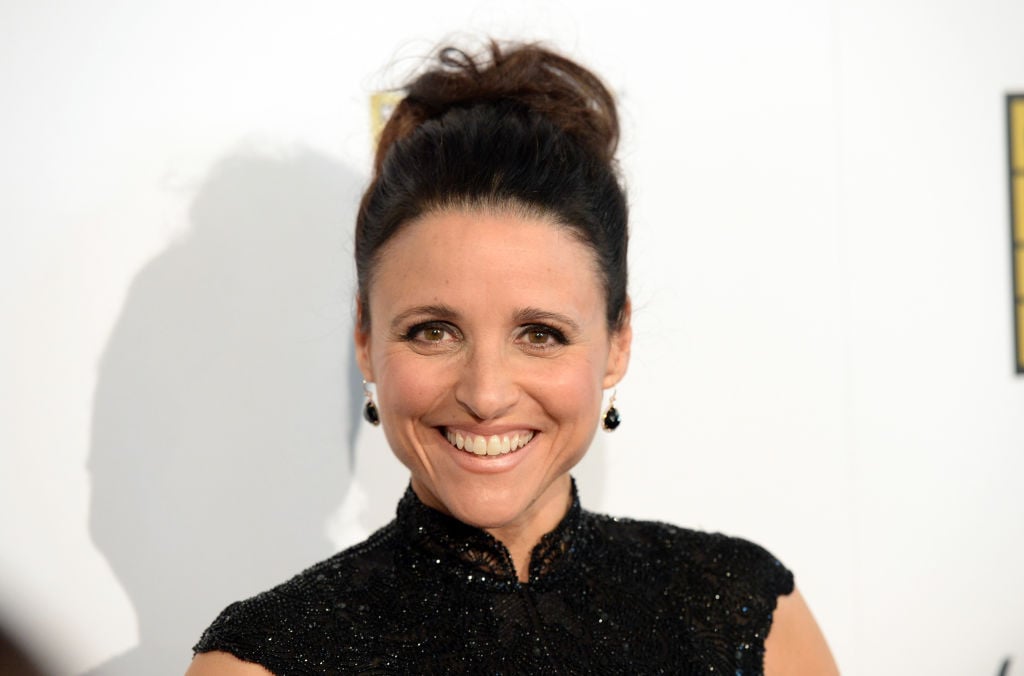 LOS ANGELES, CA - JUNE 10: Actress Julia Louis-Dreyfus arrives at Broadcast Television Journalists Association's third annual Critics' Choice Television Awards at The Beverly Hilton Hotel on June 10, 2013 in Los Angeles, California. (Photo by Jason Merritt/Getty Images)