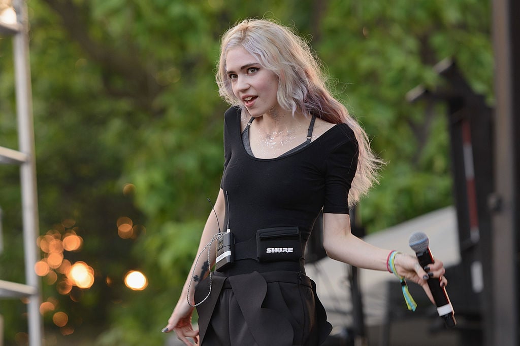 CHICAGO, IL - JULY 20: Grimes performs during Pitchfork Music Festival at Union Park on July 20, 2014 in Chicago, Illinois. (Photo by Daniel Boczarski/Getty Images for Ketel One)