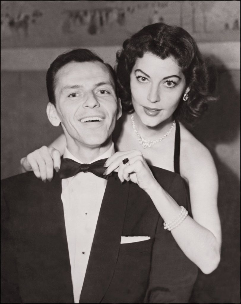 NEW YORK CITY, UNITED STATES: Legendary US singer Frank Sinatra in an undated and unlocated picture (probabely in 1951) with his bride US actress Ava Gardner. Frank Sinatra, born 12 December 1915, was a playboy who married four times, twice to famous actress, Ava Gardner and Mia Farrow. But he was deeply attracted to the actress; his biographer Kitty Kelley wrote that Gardner was the only woman he respected because he knew he could not dominate her. Sinatra got married for the last time in 1976 to Barbara Marx, widow of comedian Zeppo Marx of the four Marx brothers. Sinatra number his conquests, according to Kelley, among Hollywood's greatest beauties, including Marlene Dietrich, Judy Garland, Natalie 