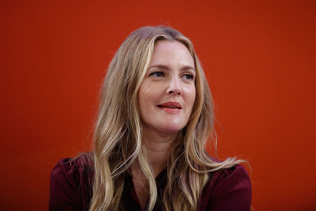 NEW YORK, NY - SEPTEMBER 27: Drew Barrymore speaks onstage during the Building a Brand in a Mobile-First World panel on the Times Center Stage during 2016 Advertising Week New York on September 27, 2016 in New York City. (Photo by John Lamparski/Getty Images for Advertising Week New York)