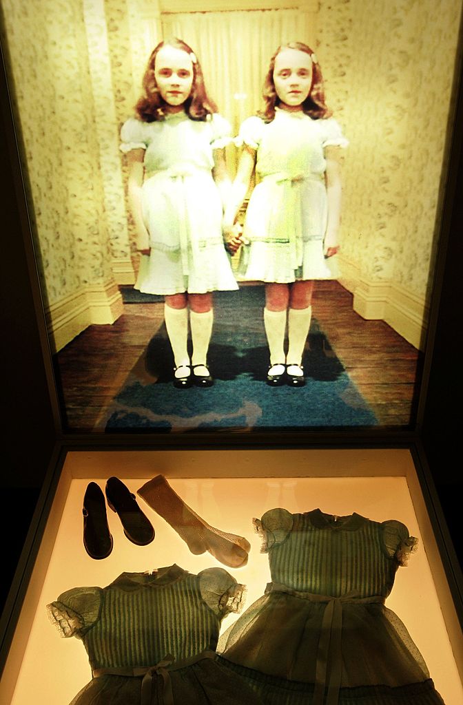 GHENT, BELGIUM - OCTOBER 14: A display from the movie "The Shining" is seen at an exhibition of items from 13 movies of director Stanley Kubrick at the Caermersklooster on October 14, 2006 in Ghent, Belgium. (Photo by Mark Renders/Getty Images)
