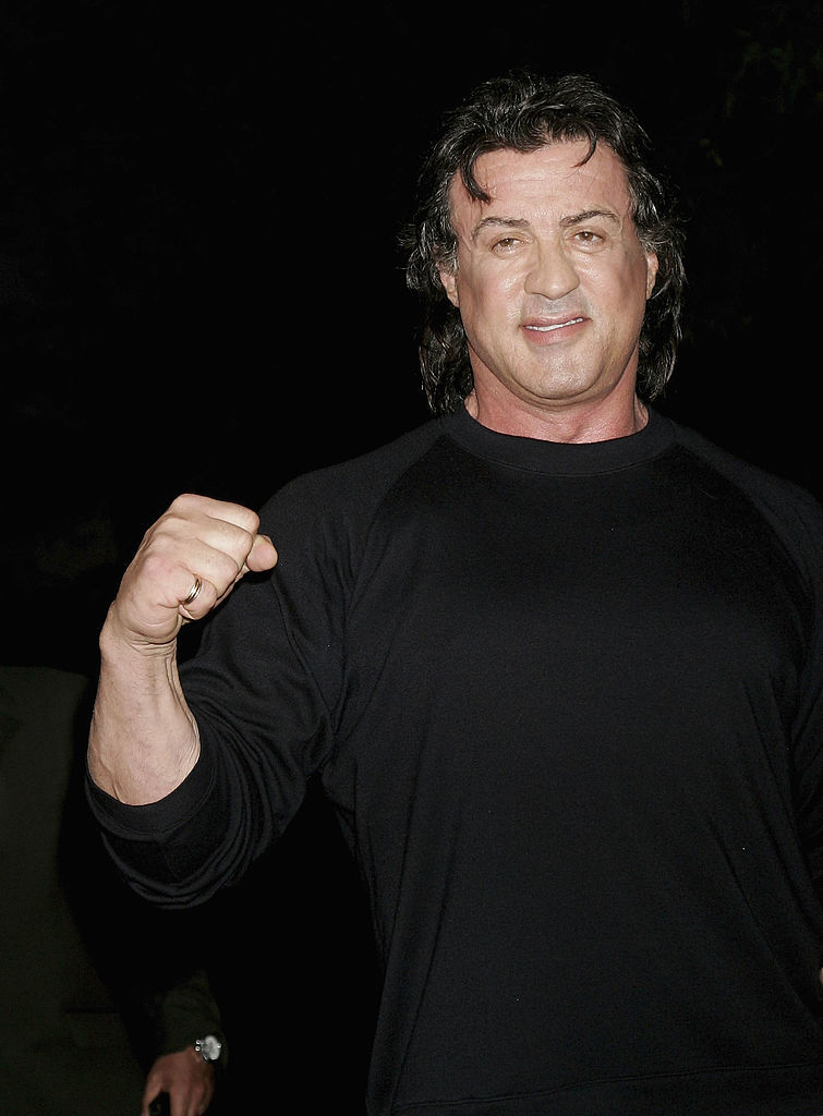 SYDNEY, AUSTRALIA - FEBRUARY 17: American actor Sylvester Stallone attends the Australian Premiere of "Rocky Bilboa", the sixth Rocky film in the series, at the St. George OpenAir Cinema at Mrs Macquaries Point on February 17, 2007 in Sydney, Australia. (Photo by Patrick Riviere/Getty Images)
