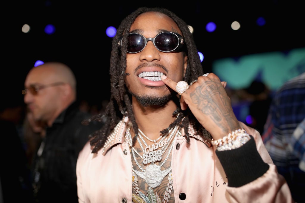 INGLEWOOD, CA - AUGUST 27: Quavo attends the 2017 MTV Video Music Awards at The Forum on August 27, 2017 in Inglewood, California. (Photo by Christopher Polk/Getty Images)