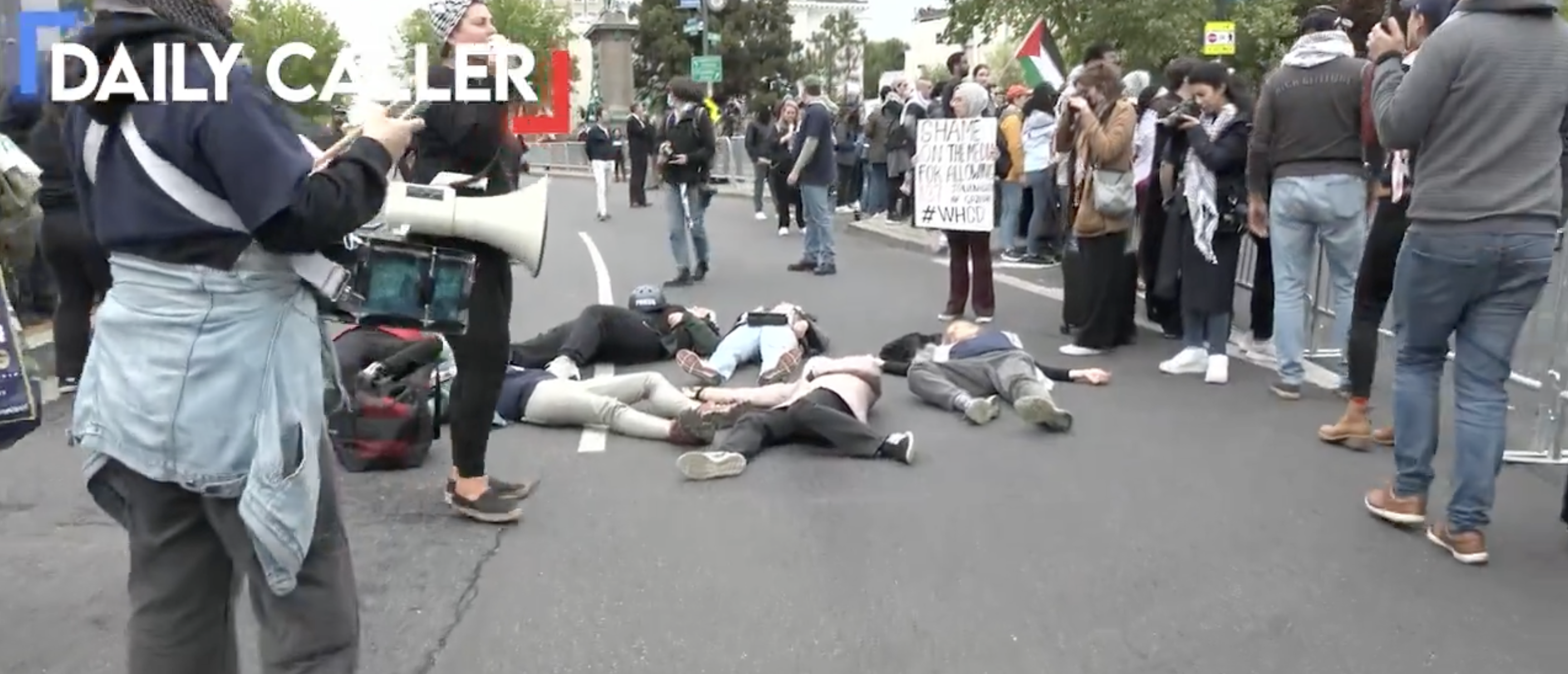 VIDEO: Anti-Israel Protesters Cause Chaos For White House Correspondents’ Dinner Attendees