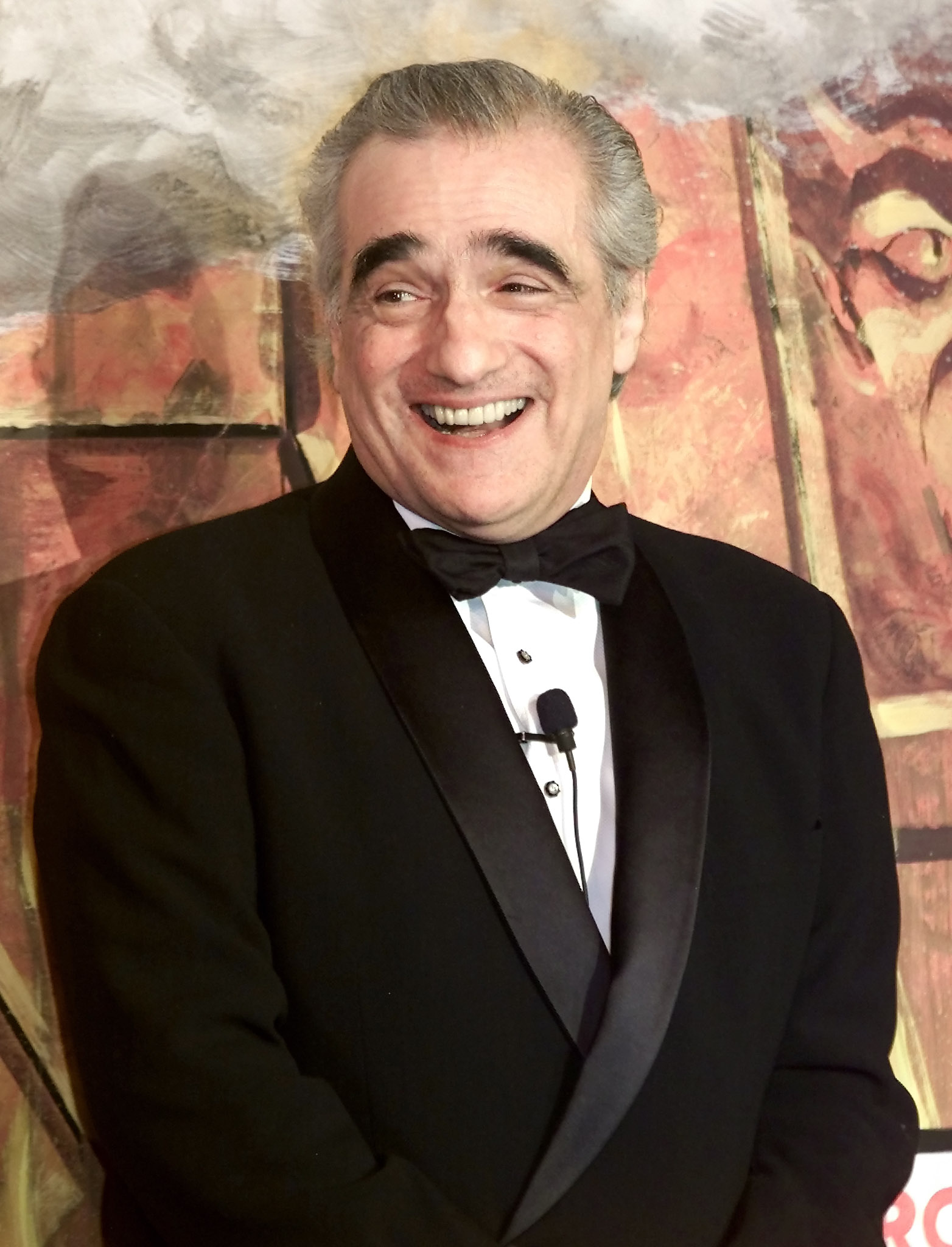 Film director Martin Scorsese smiles during ceremonies at Harvard University's Hasty Pudding Theatricals Club February 13, 2003 in Cambridge, Massachusetts. Scorsese was given the Hasty Pudding 2003 Man of the Year Award during the festivities. REUTERS/Jim Bourg JRB/ME