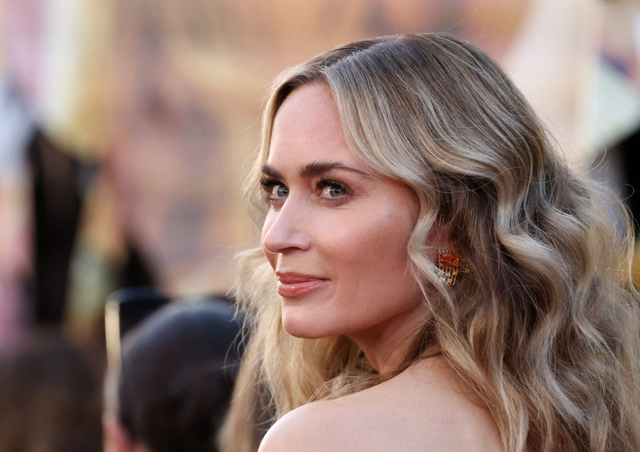 Cast member Emily Blunt attends a premiere for the film "The Fall Guy" in Los Angeles, California, U.S. April 30, 2024. REUTERS/Mario Anzuoni REFILE - CORRECTING ID FROM "TERESA PALMER" TO "EMILY BLUNT
