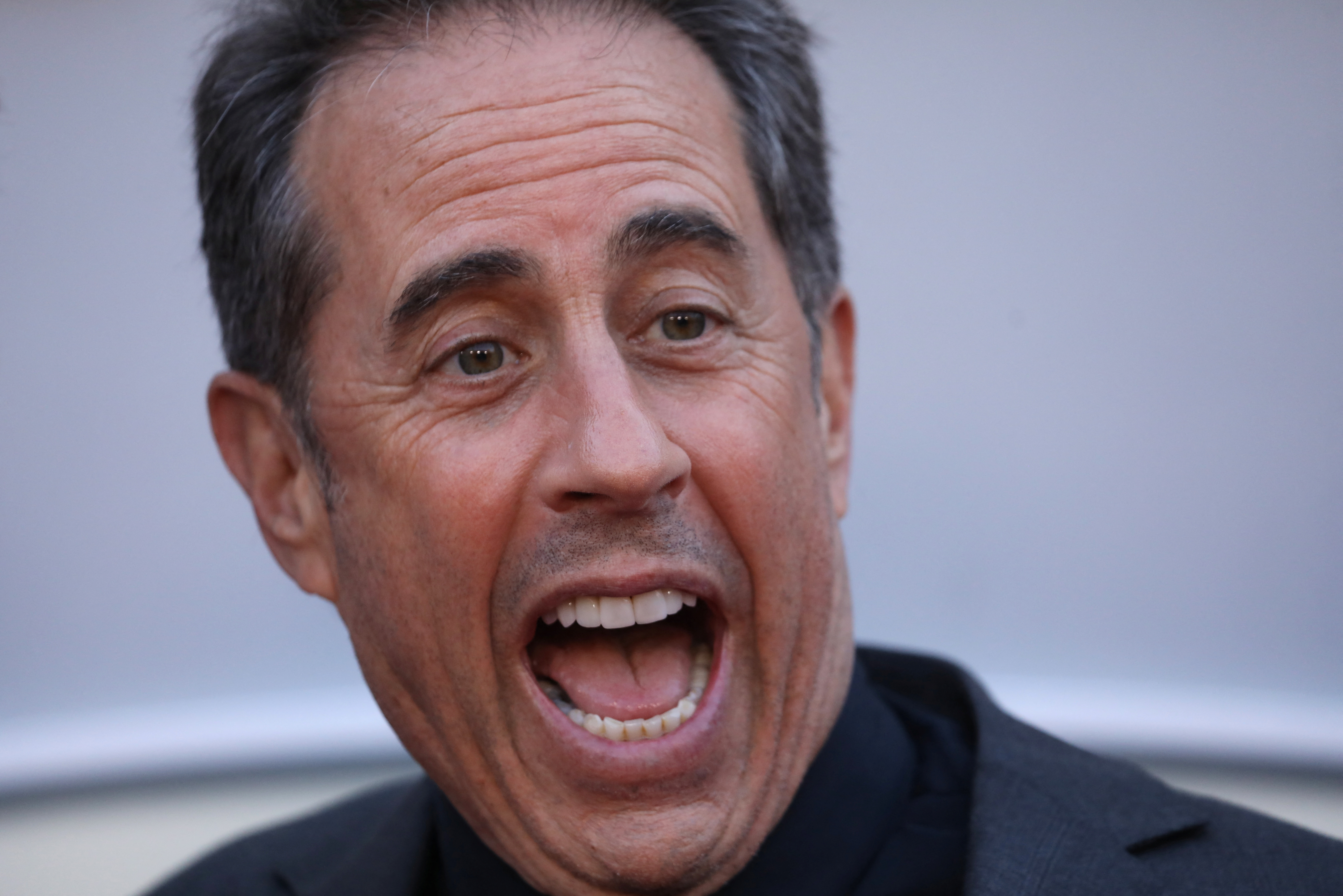 Jerry Seinfeld attends the premiere of Netflix's "Unfrosted" at the Egyptian Theatre in Los Angeles, California, U.S., April 30, 2024. REUTERS/David Swanson