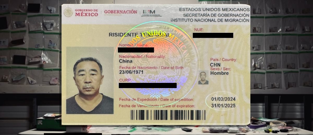 Cory Gautereaux, a San Diego small business owner, has collected dozens of identification cards discarded by Chinese illegal immigrants after crossing the U.S. southern border. [Image courtesy of Cory Gautereaux]