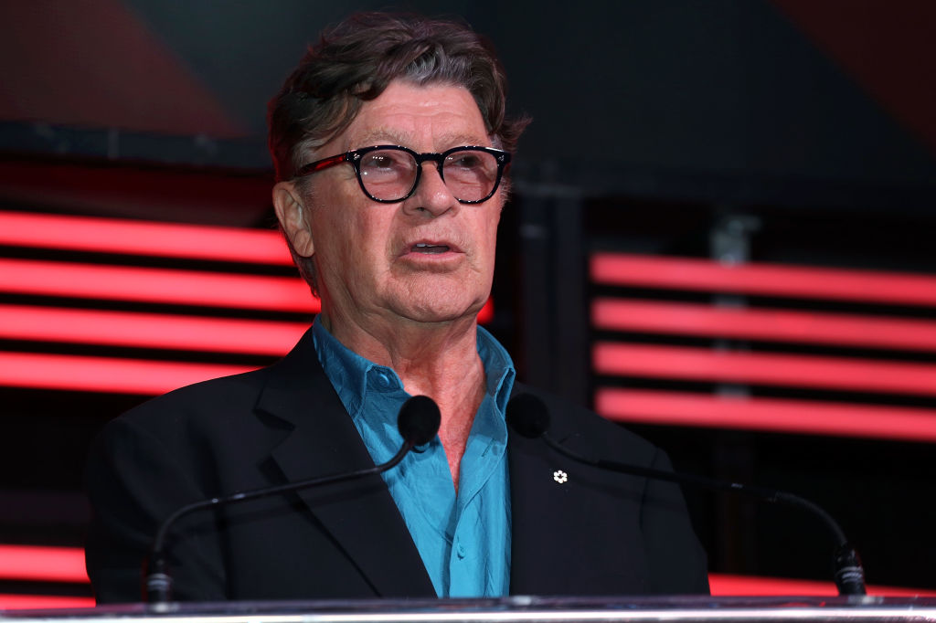 TORONTO, ON - MAY 09: Musician Robbie Robertson receives the Lifetime Achievement Honor at the 2019 Canadian Music and Broadcast Industry Awards during Canadian Music Week 2019 at Rebel Entertainment Complex on May 9, 2019 in Toronto, Canada. (Photo by Isaiah Trickey/FilmMagic)