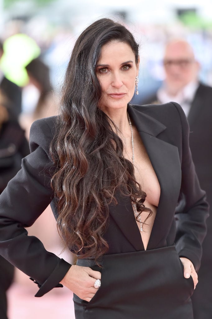NEW YORK, NEW YORK - MAY 06: Demi Moore attends The 2019 Met Gala Celebrating Camp: Notes on Fashion at Metropolitan Museum of Art on May 06, 2019 in New York City. (Photo by Theo Wargo/WireImage)