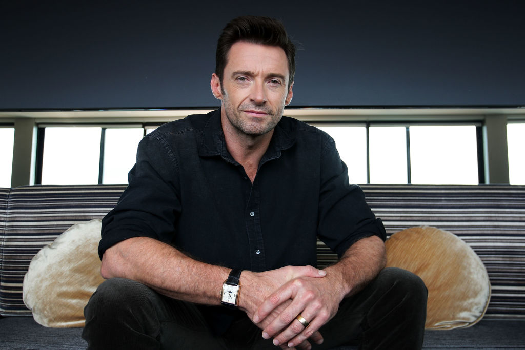 SYDNEY, AUSTRALIA - SEPTEMBER 27: Australian actor Hugh Jackman poses during a photo call to promote his new film Real Steel at the Intercontinental Hotel on September 27, 2011 in Sydney, Australia. (Photo by Lisa Maree Williams/Getty Images)