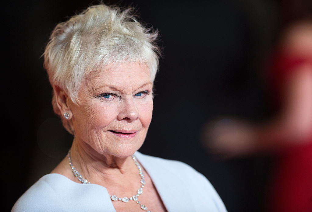 LONDON, ENGLAND - OCTOBER 23: Dame Judi Dench attends the Royal World Premiere of 'Skyfall' at the Royal Albert Hall on October 23, 2012 in London, England. (Photo by Samir Hussein/Getty Images)