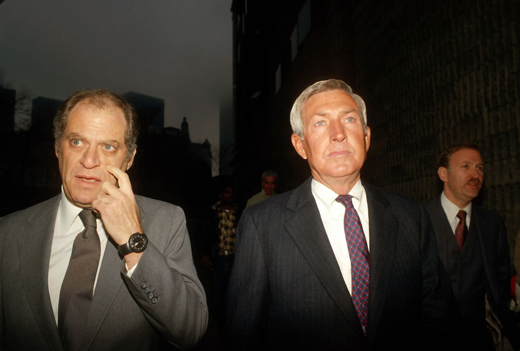NEW YORK, NY - OCTOBER 22: Boyd Jefferies is photographed October 22, 1986 after leaving the U.S. attorney's office for the southern district in New York City. Mr. Jefferies' meeting centered around the growing federal investigation of insider trading involving Ivan F. Boesky. (Photo by Yvonne Hemsey/Getty Images)