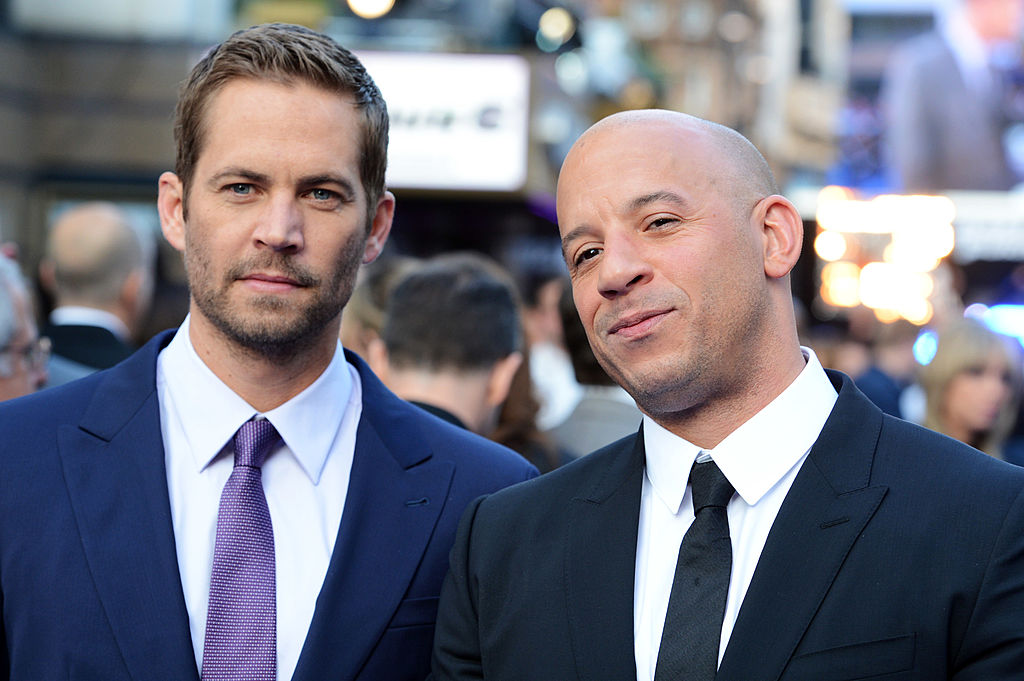 LONDON, ENGLAND - MAY 07: (L-R) Paul Walker and Vin Diesel attend the world premiere of 'Fast And Furious 6' at The Empire Leicester Square on May 7, 2013 in London, England. (Photo by Dave J Hogan/Getty Images)