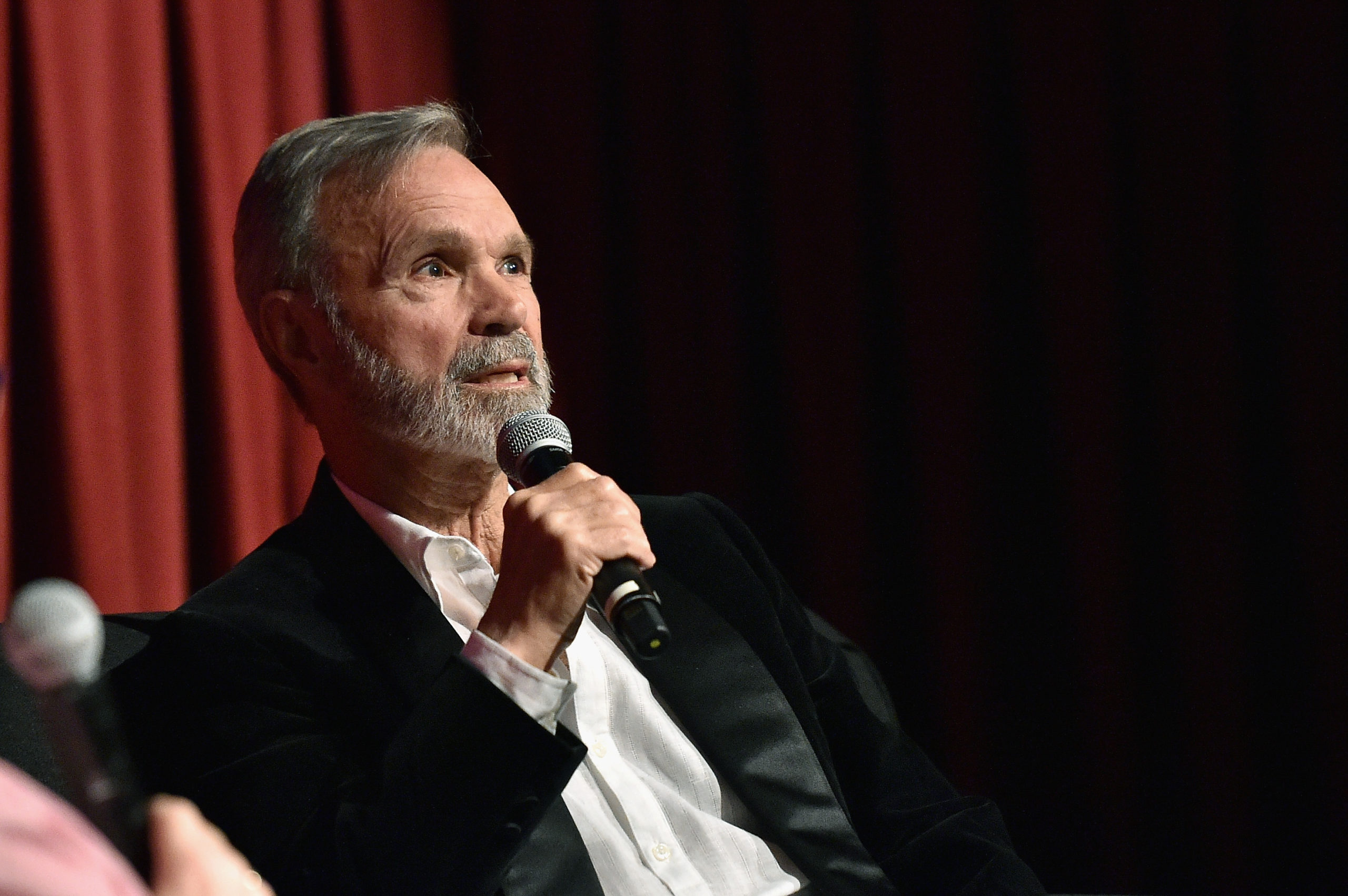 LOS ANGELES, CA - APRIL 29: Actor Darryl Hickman speaks onstage at 'Tea and Sympathy' screening during day 2 of the TCM Classic Film Festival 2016 on April 29, 2016 in Los Angeles, California. 25826_008 (Photo by Mike Windle/Getty Images for Turner)