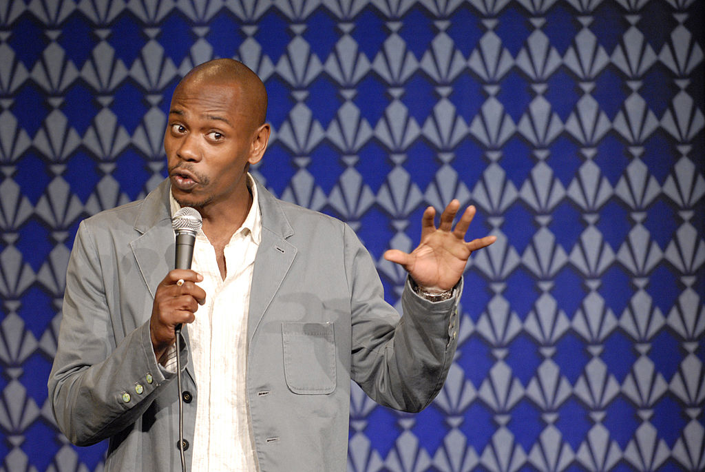 Dave Chappelle at the Gotham Comedy Club in New York, New York (Photo by Eugene Gologursky/WireImage)