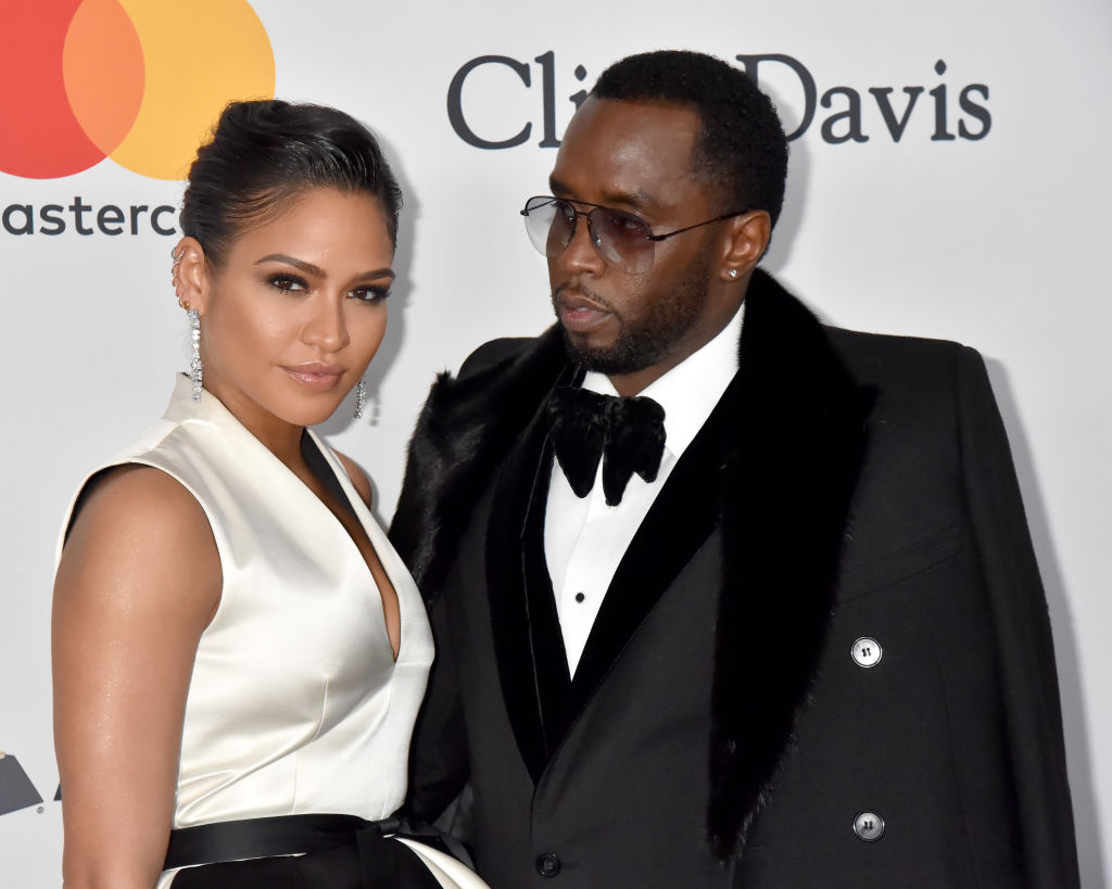 NEW YORK, NY - JANUARY 27: Cassie (L) and recording artist Sean "Diddy" Combs attend the Clive Davis and Recording Academy Pre-GRAMMY Gala and GRAMMY Salute to Industry Icons Honoring Jay-Z on January 27, 2018 in New York City. (Photo by Jeff Kravitz/FilmMagic)