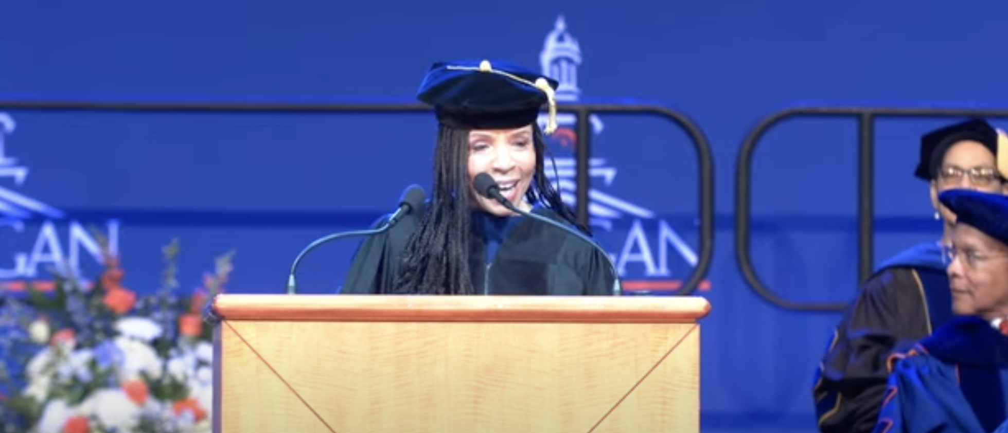 Godwin gives commencement speech at Morgan State University [Screenshot/YouTube/Morgan State University]