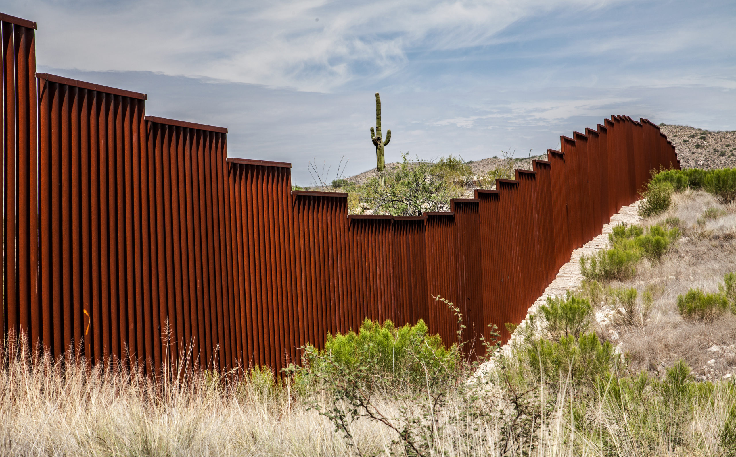 Southern border fence. Shutterstock