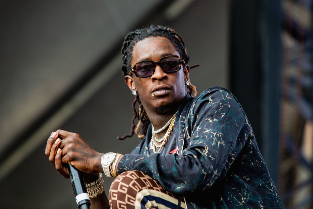 SEATTLE, WA - SEPTEMBER 01: Young Thug performs at Bumbershoot at Seattle Center on September 1, 2018 in Seattle, Washington. (Photo by Suzi Pratt/WireImage) Getty Images