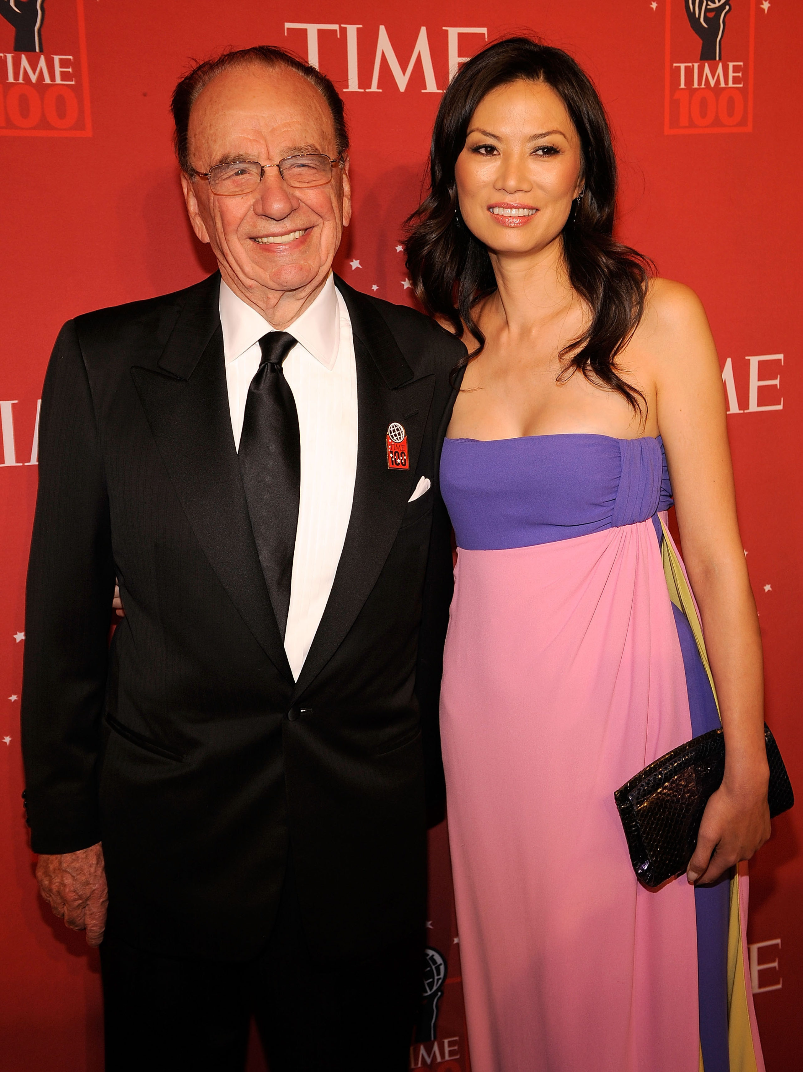 Rupert Murdoch and wife Wendi Deng attend Time's 100 Most Influential People in the World gala at Jazz at Lincoln Center on May 8, 2008 in New York City. (Photo by L. Busacca/WireImage)