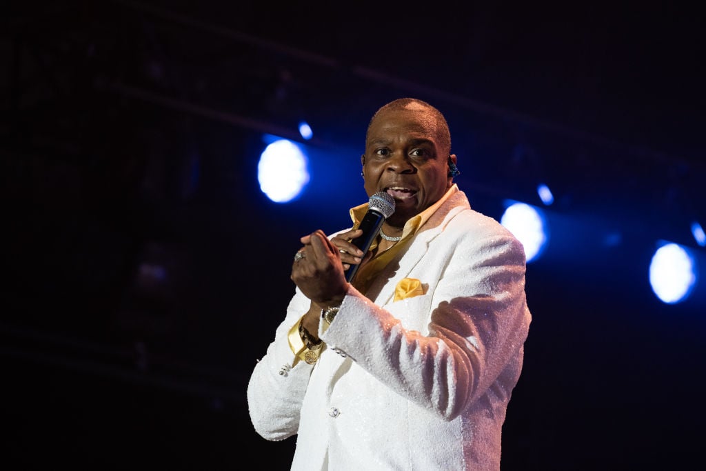 HENLEY-ON-THAMES, ENGLAND - AUGUST 17: Alexander Morris of The Four Tops performs at Rewind South on August 17, 2019 in Henley-on-Thames, England. (Photo by Lorne Thomson/Redferns) Getty Images