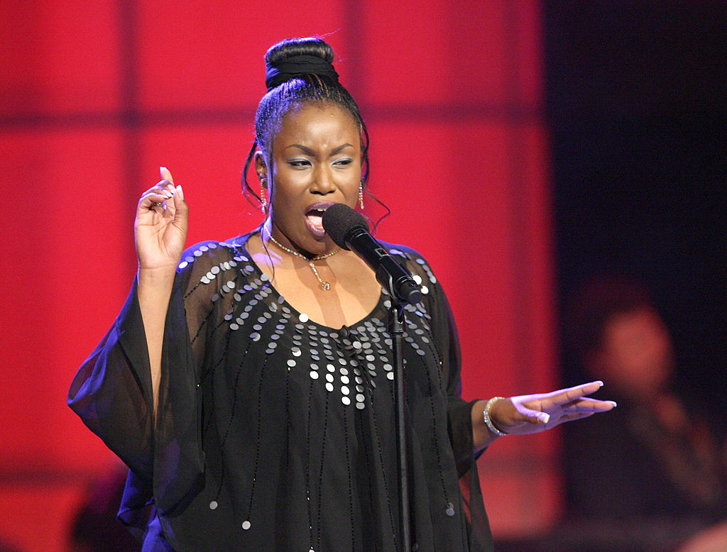 "American Idol" Season 5 -Top 20 Finalist, Mandisa Hundley, 29, of Antioch, Tennessee *EXCLUSIVE* ***Exclusive*** (Photo by Jason Merritt/FilmMagic for Fox Television Network)