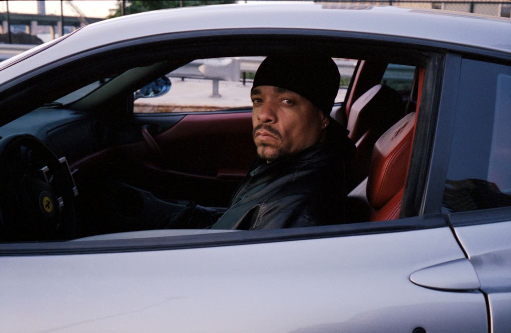Rapper Ice-T on the West End in October, 2001 in New York City, New York. (Photo by Gregory Bojorquez/Getty Images)