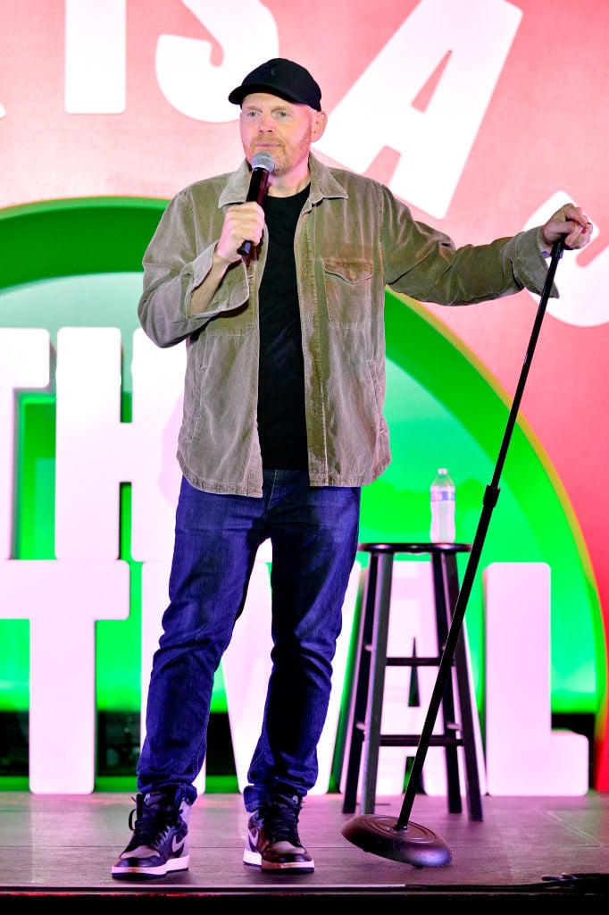 LOS ANGELES, CALIFORNIA - MAY 07: Bill Burr performs onstage during The Drop In Hosted By Jeff Ross, presented by Netflix is a Joke, outdoors at Hollywood Palladium on May 07, 2022 in Los Angeles, California. (Photo by Jerod Harris/Getty Images for Netflix)