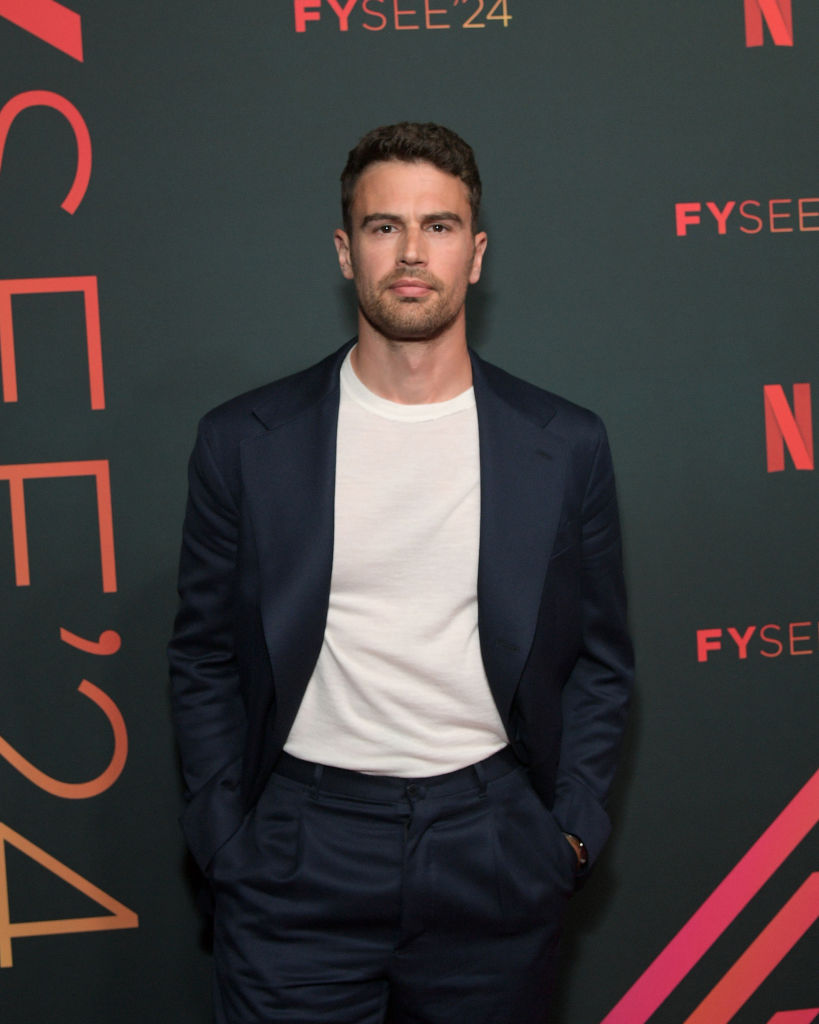 LOS ANGELES, CALIFORNIA - MAY 19: Theo James attends Netflix FYSEE: The Gentlemen at Sunset Las Palmas Studios on May 19, 2024 in Los Angeles, California. (Photo by Charley Gallay/Getty Images for Netflix)