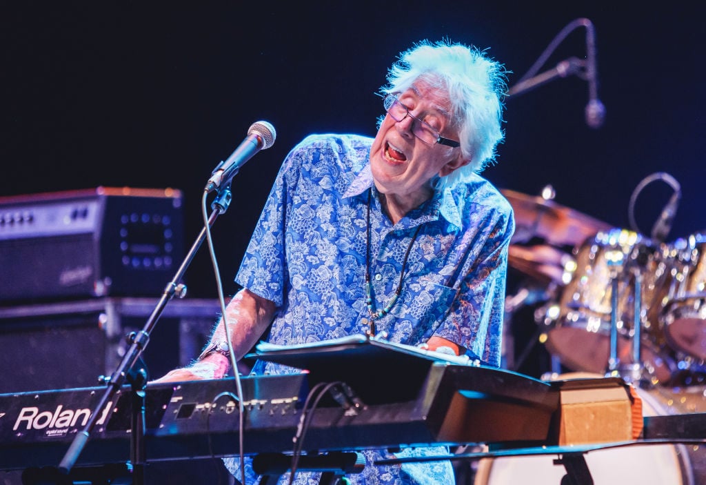 MADRID, SPAIN - OCTOBER 08: John Mayall performs on stage at Teatro Nuevo Apolo on October 08, 2019 in Madrid, Spain. (Photo by Javier Bragado/Redferns) Getty Images